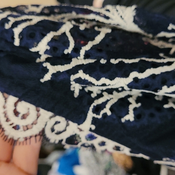 Lilly Pulitzer Navy and White Coral Dress - Picture 5 of 5